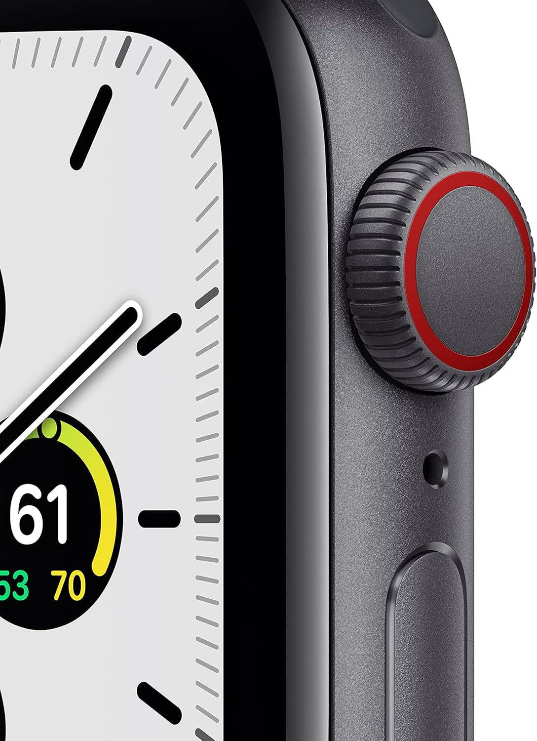 Apple Watch SE (Gen 1) [GPS + Cellular 40mm] Smart Watch w/Space Grey Aluminium Case with Midnight Sport Band. Fitness & Activity Tracker