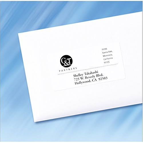 Avery Shipping Address Labels Laser Printers 5963