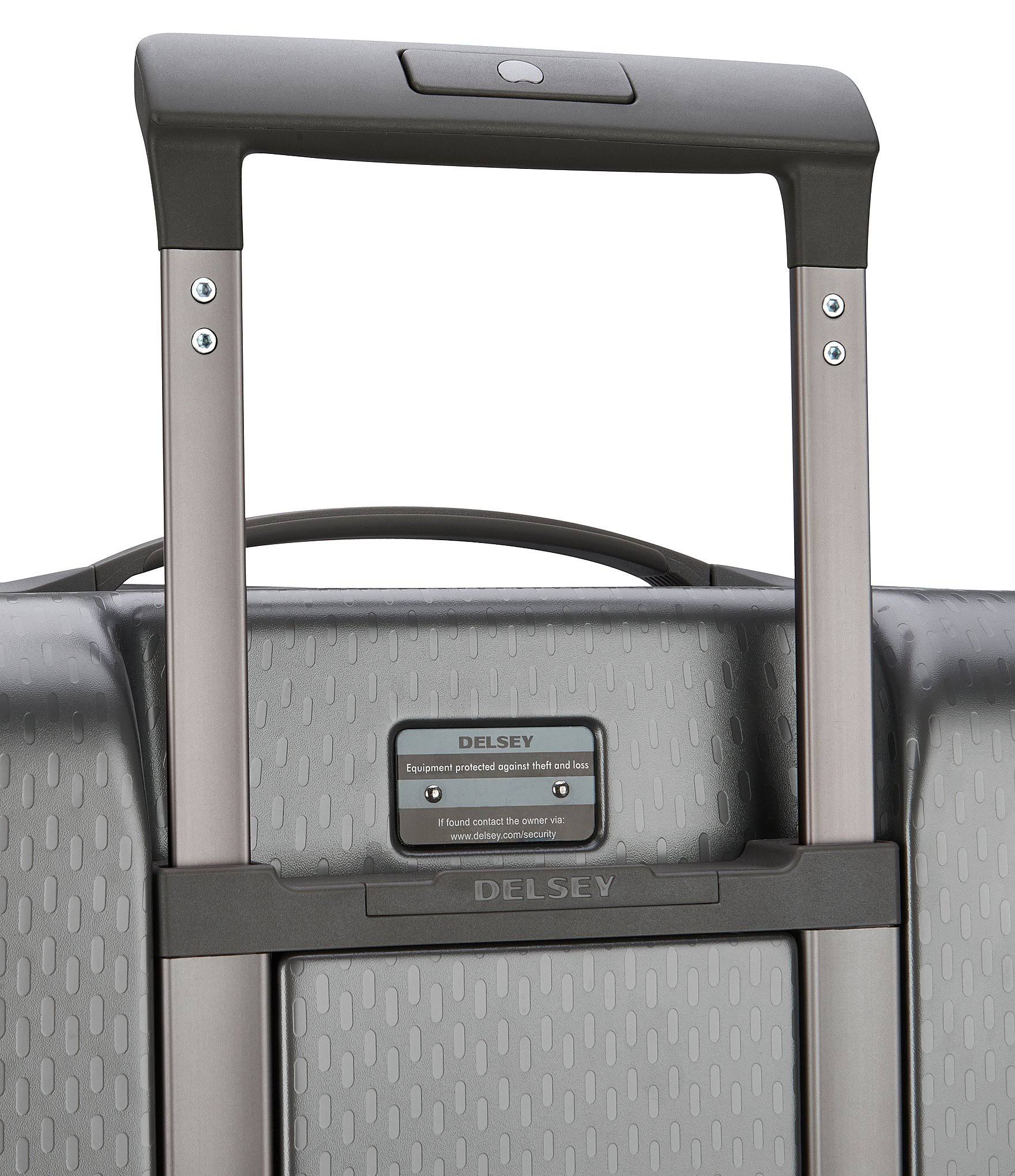 Delsey Silver Turenne International Spinner Carry on