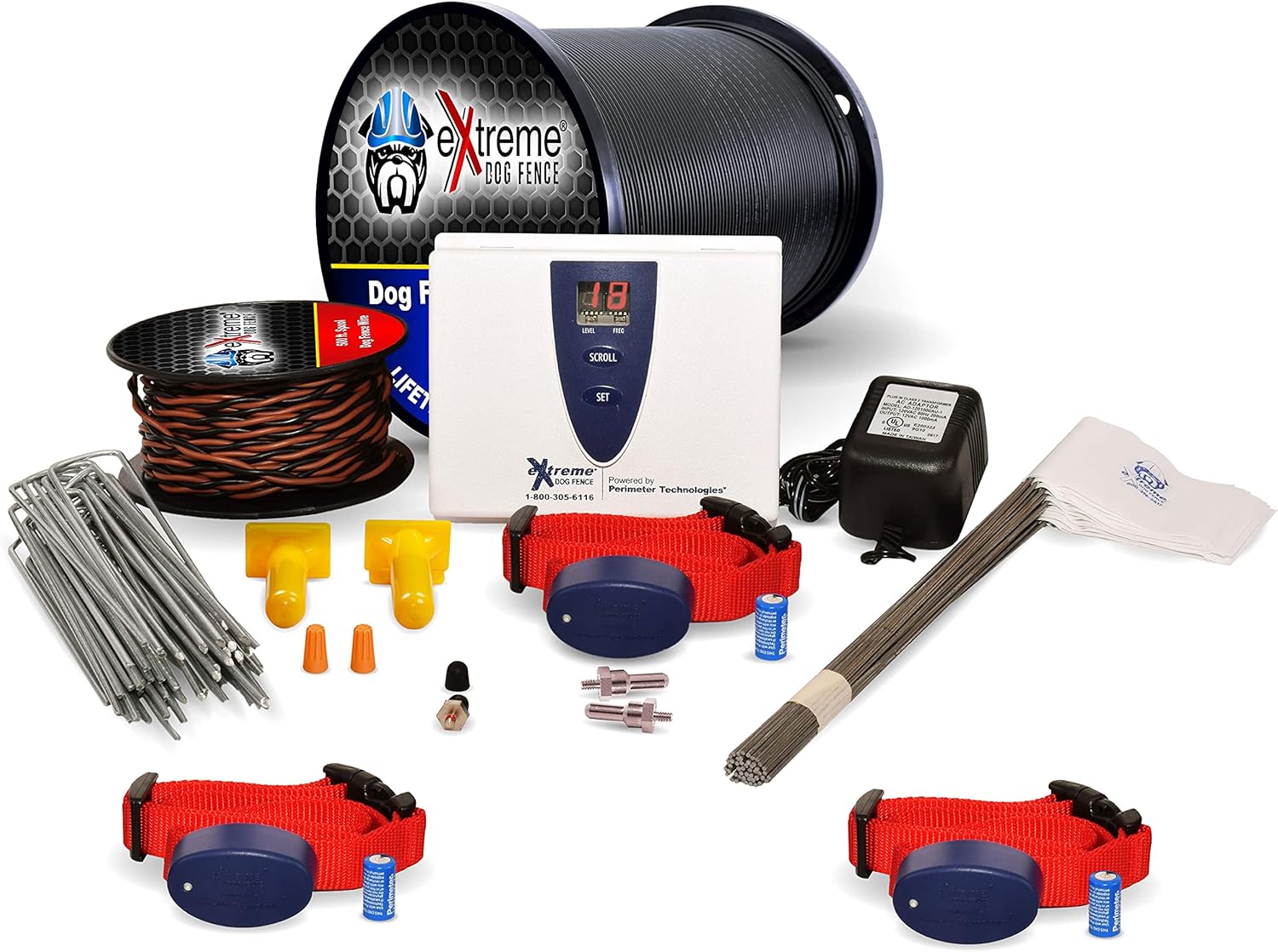 Underground Electric Dog Fence Ultimate - Extreme Pro Dog Fence System for Easy Setup and Maximum Longevity and Continued Reliable Pet Safety