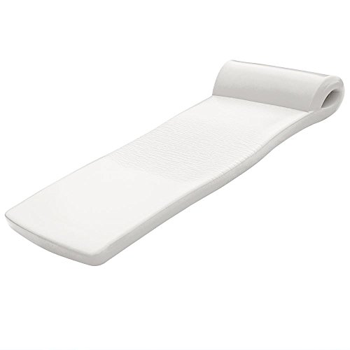 TRC Recreation White Ultimate Foam Pool Float, Made in USA