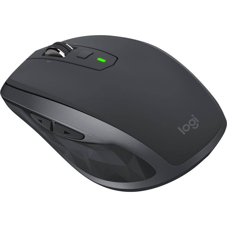 Logitech MX Anywhere 2S - Bluetooth Laser Mouse - Graphite