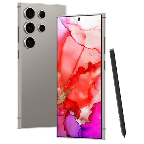 X24 Ultra Unlocked Phone, (8+256GB+128GB) Unlocked Smartphone, US version for Android phones, Long Battery Life 6800mAh, 6.8" HD Screen, 108MP Camera