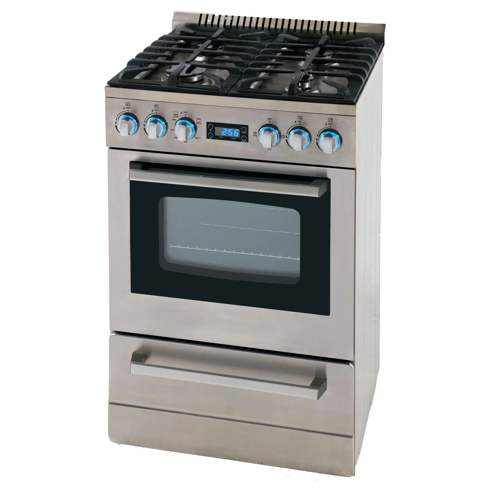 Avanti ELITE Series 24" Gas Range Oven, in Stainless Steel (DGR24P3S)