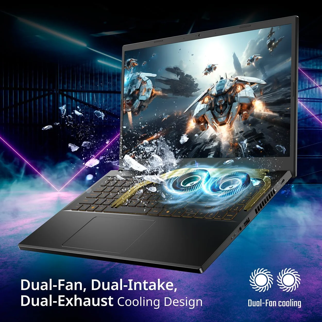 ASUS TUF A16 Gaming Laptop - AMD Ryzen 7 7445HS Beat i7-12650H - RTX 4050 - Backlit Keyboard RGB - 16&quot