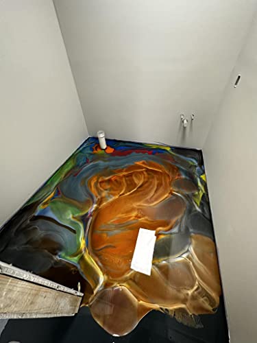 BP Resins: Single Shot |100% Solids Epoxy Resin Kit (3 Gallon) Solvent-Less, Two Component Gloss Coat Finish- Low VOC! Industrial Use, Garages