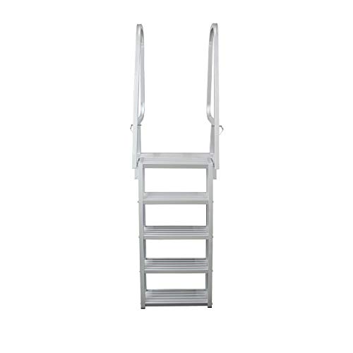 Extreme Max 3005.4122 Deluxe Flip-Up Dock Ladder - 6-Step