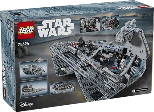 LEGO Star Wars Imperial Star Destroyer Building Toys Set - Build & Display for Boys & Girls, Ages 10+ - Gift for Birthdays
