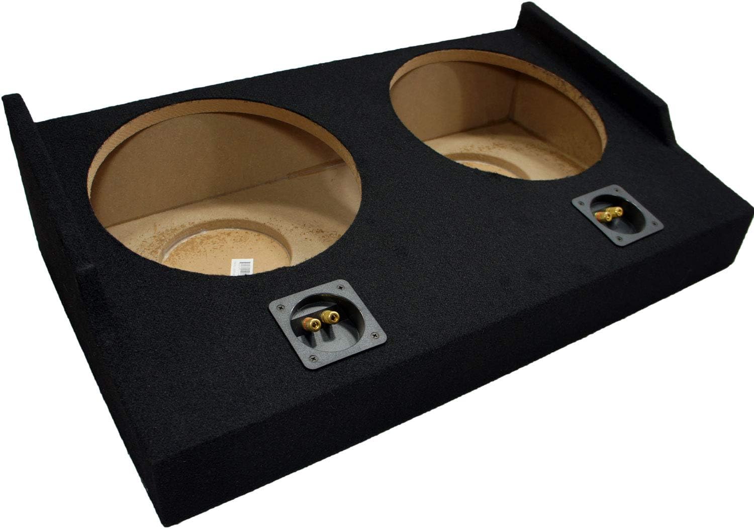 ASC Dual 12" Sub Box Subwoofer Enclosure Compatible with Ford F-150 2015-UP Super Cab EXT Truck