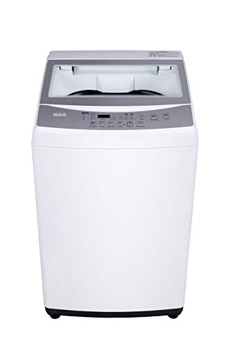 RCA RPW210-C Portable Washer-LED Digital Display Panel-5 Cycles-Top Loading Design-Low Noise Washing Machine, 2.1 cu ft