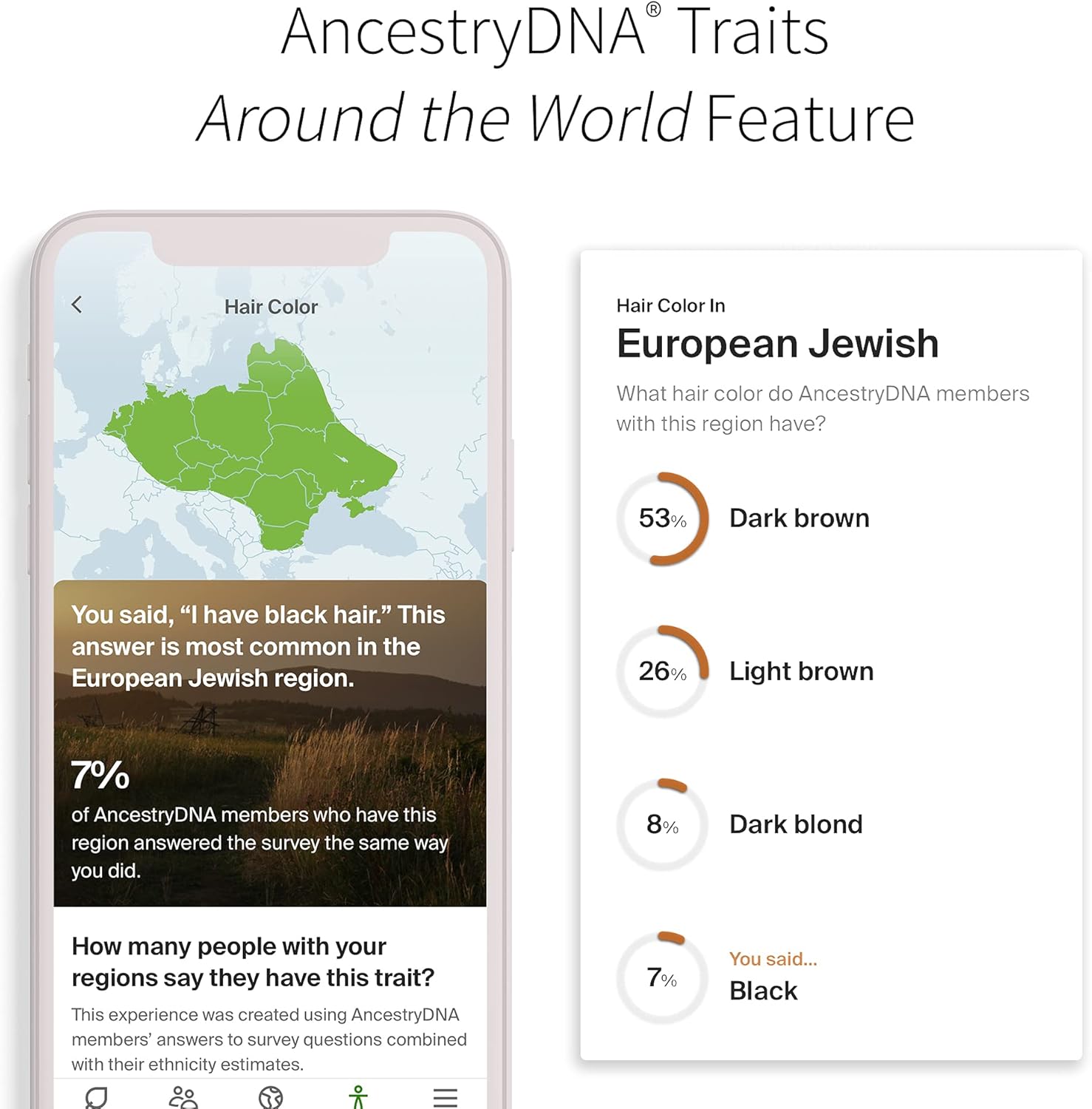 AncestryDNA + Traits: Genetic Ethnicity + Traits Test, AncestryDNA Testing Kit with 35+ Traits, DNA Ancestry Test Kit, Genetic Testing Kit Pack of 2