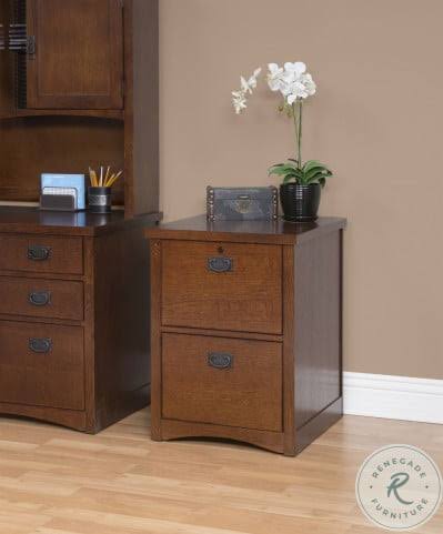 Martin Furniture Mission Pasadena 2 Drawer File Cabinet