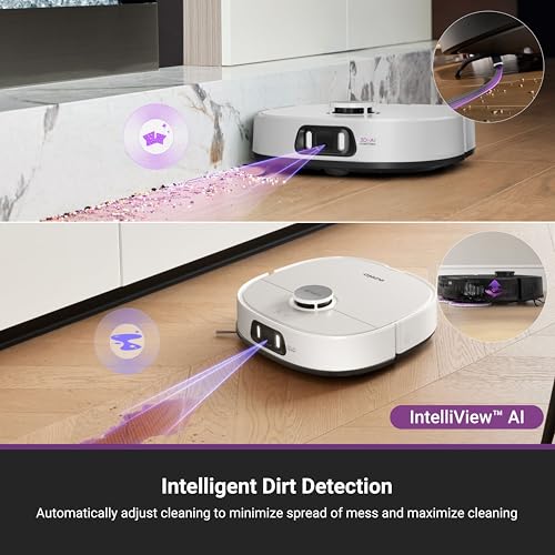 Eureka J15 Pro Ultra Robot Vacuum and Mop with Self Emptying Base, 16,200 Pa Suction, Flex-Arm Design Mop