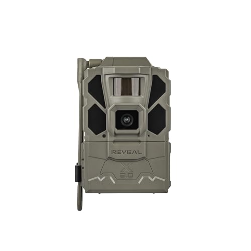 Tactacam REVEAL X Gen 3.0 Cellular Trail Camera - Multi Carrier, HD Photos & Videos, Pre-Installed Antenna, Built-in GPS, Best Battery Life
