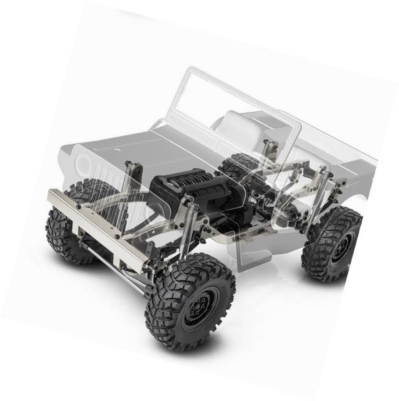 Gmade Gm52000 Sawback 4WD 1/10 Scale Rock Crawler Kit