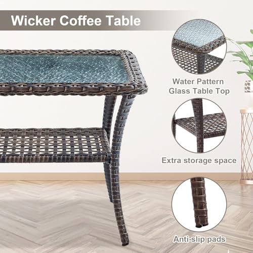 Patio Club Chair Wicker Chairs
