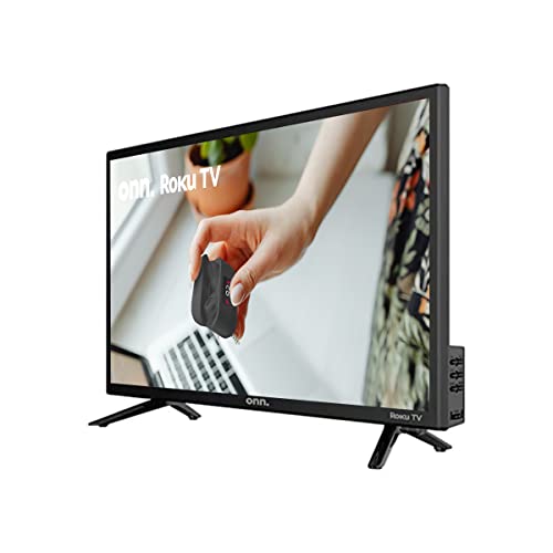 ONN TV Roku Series 1 LED Smart TV + Free Wall Mount with Wi-Fi Compatible with Alexa and Google Home