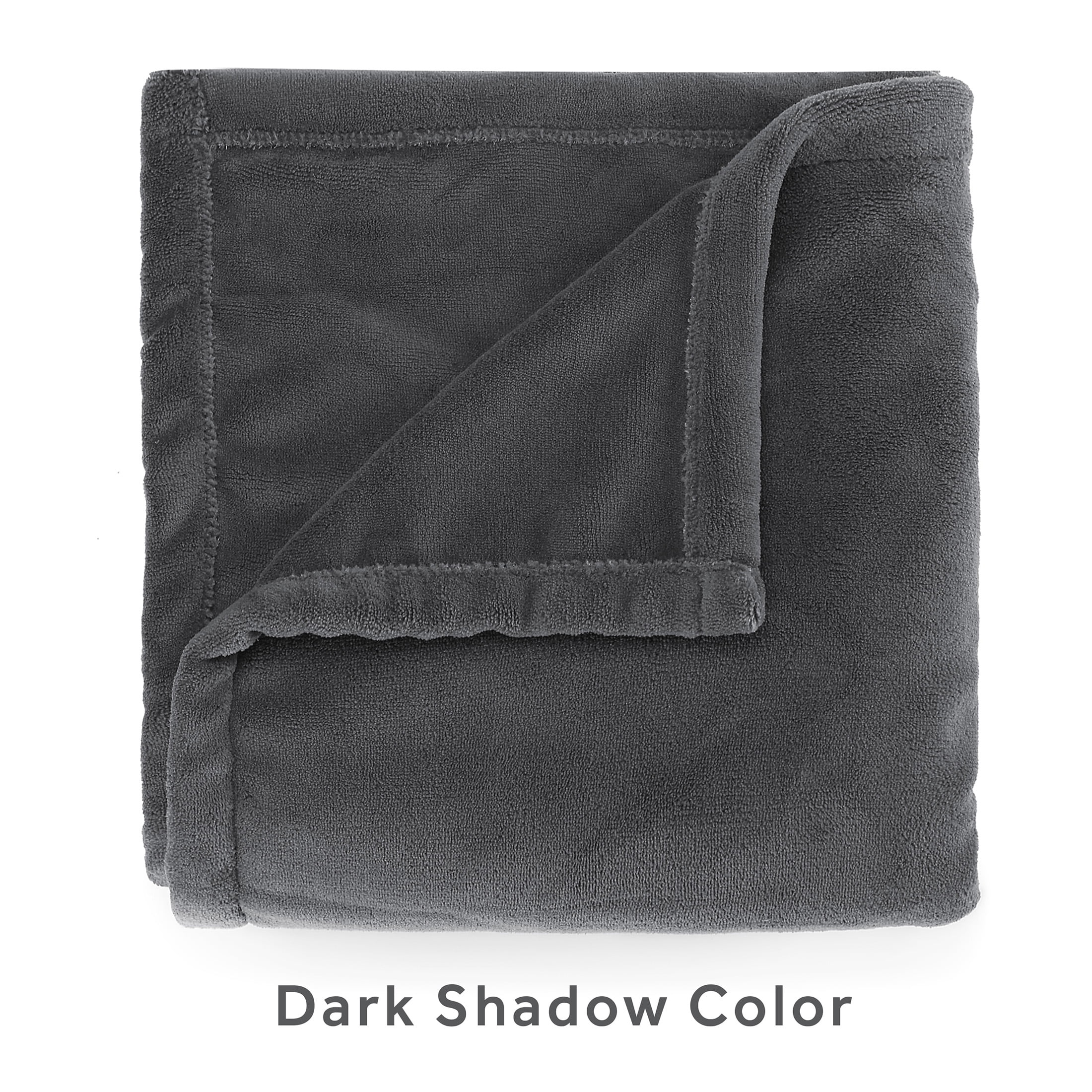 Sunbeam Dark Shadow Nordic Premium Electric Heated King Size Blanket, 100" x 90", 12 Heat Settings, 12-Hour Selectable Auto-Off, Machine Washable