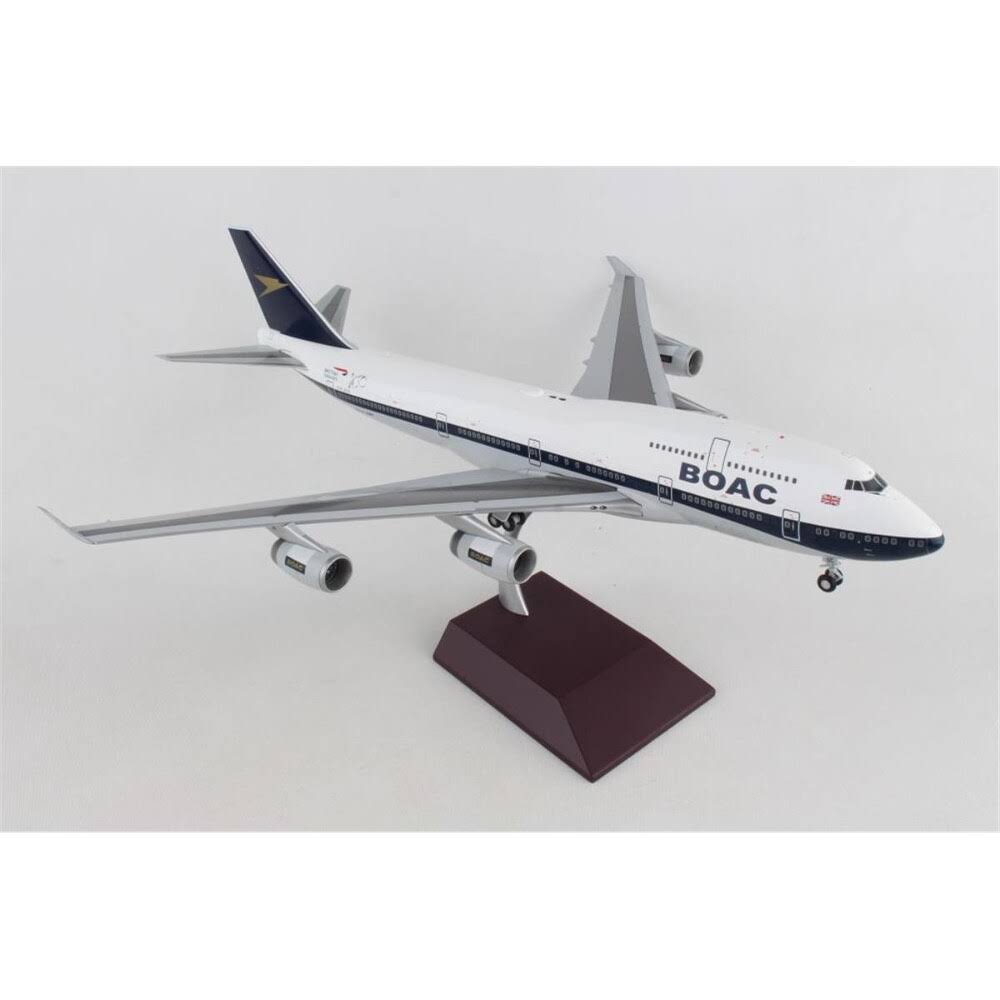 GeminiJets British Airways Boeing 747-400 (BOAC Retro Livery) G-BYGC 1/200 G2BAW834