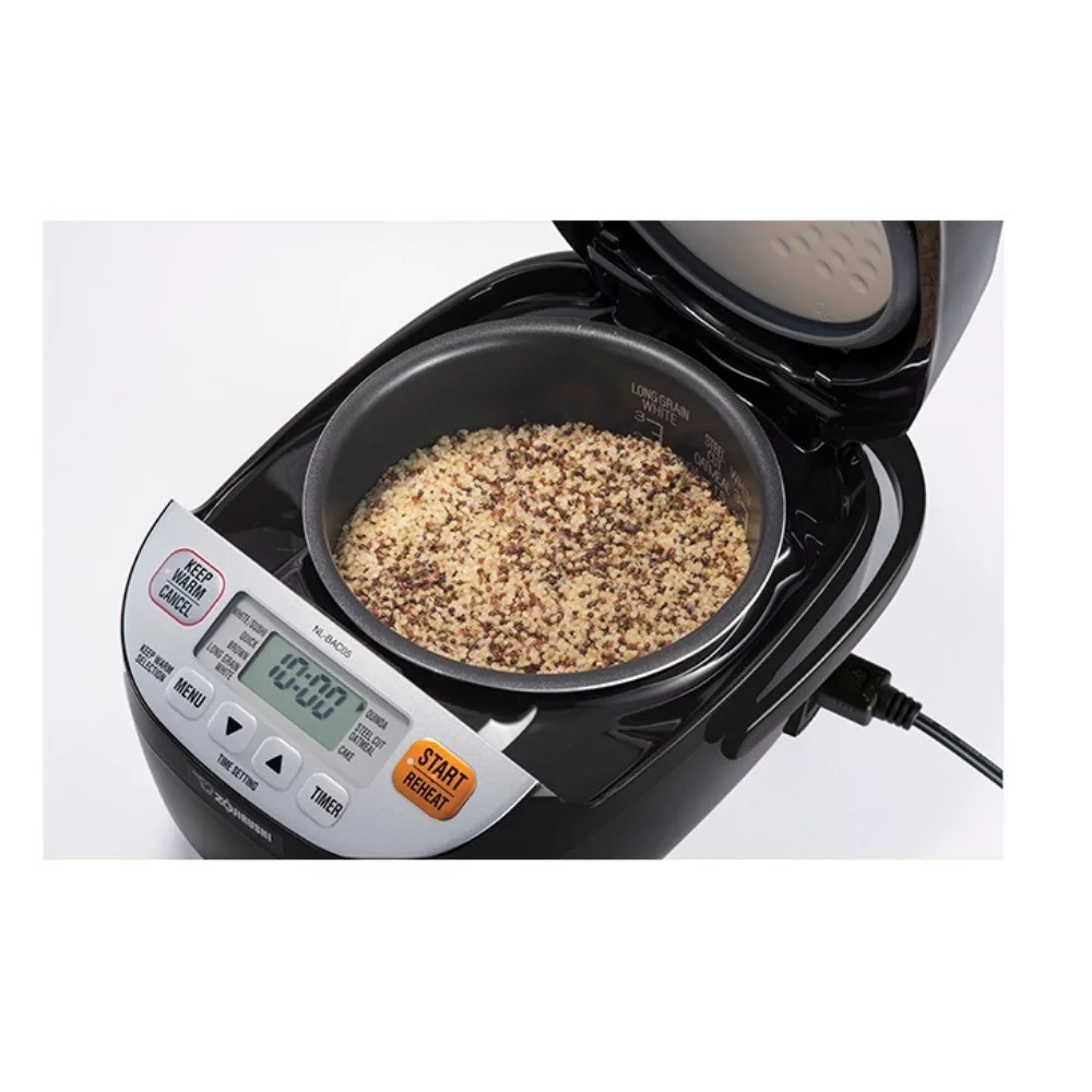 Zojirushi Micom Rice Cooker and Warmer with Color Chef Knife Set and Nylon Tongs