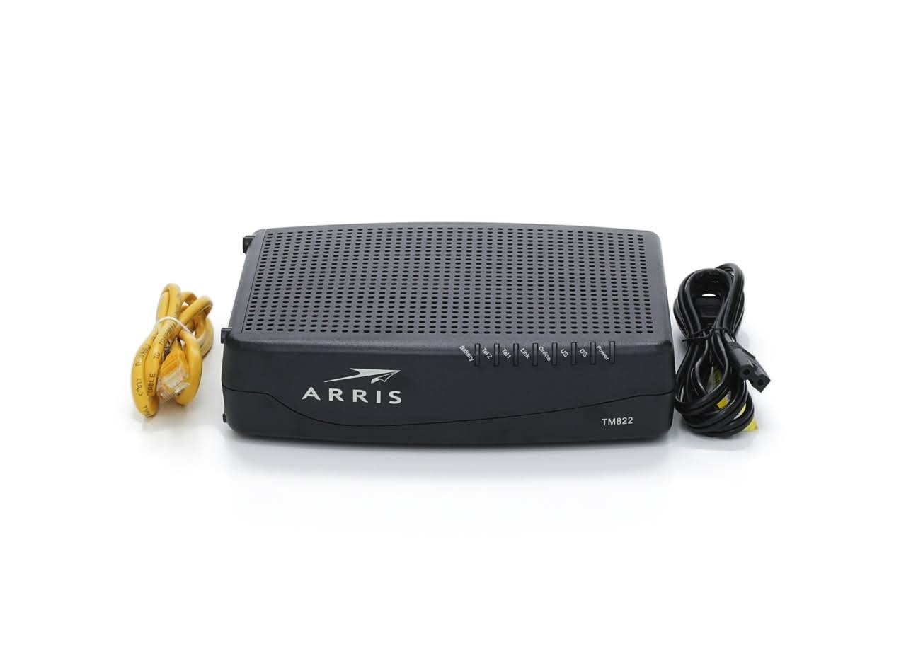 ARRIS TM822G Docsis 3.0 Telephony Cable Modem
