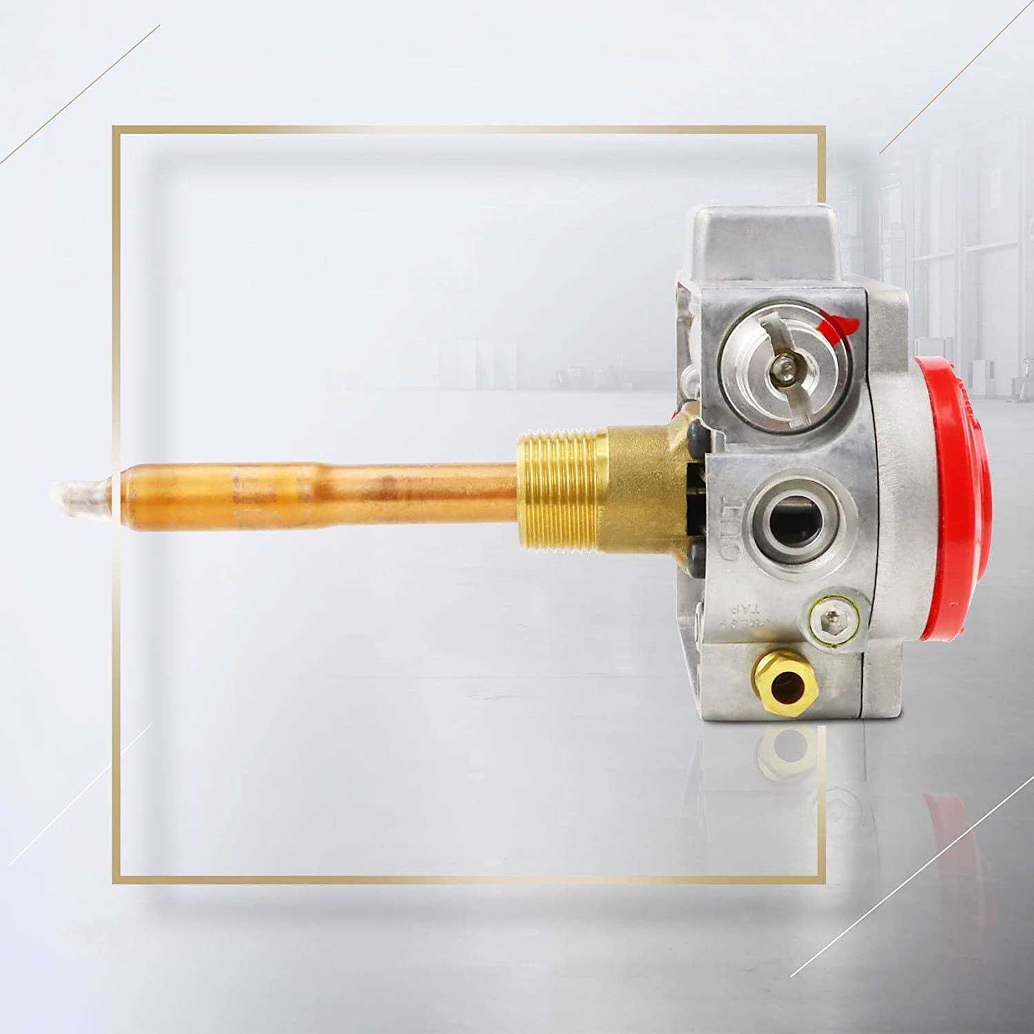 110-326 Gas Water Heater Valve,Natural Gas Water Heater Thermostat with 1-3/8 Shank,3-1/2 W.C - Shop Hardware Tools Online Store