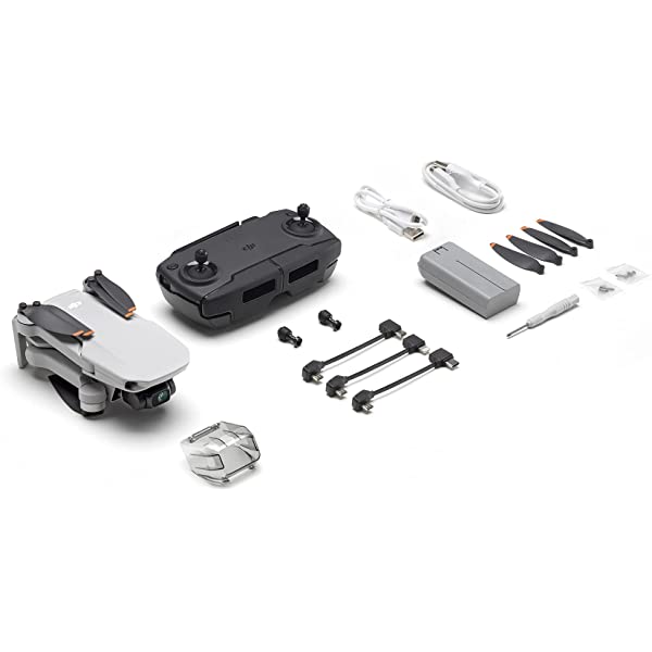 DJI Mini SE - Camera Drone with 3-Axis Gimbal, 2.7K Camera, GPS, 30-min Flight Time, Reduced Weight, Less Than 0.55lbs / 249 gram Mini Drone