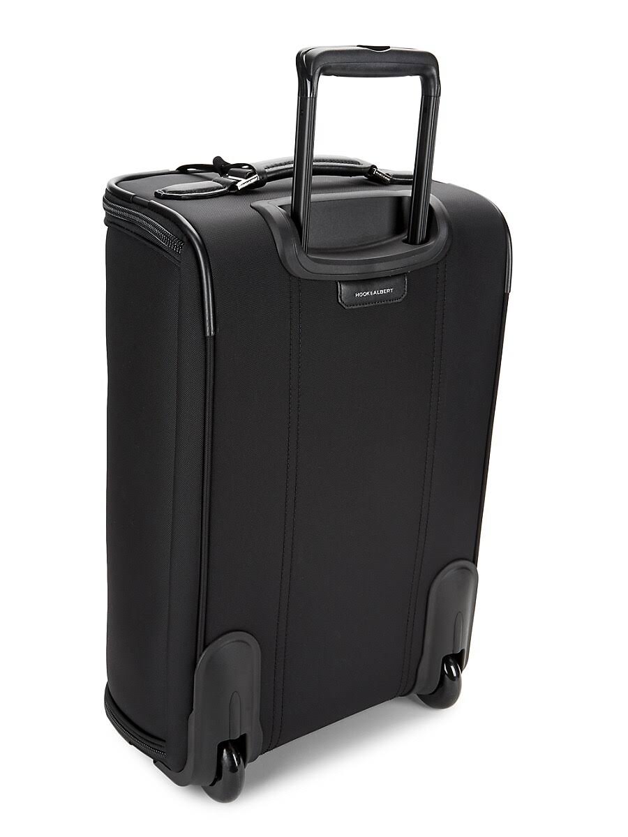 Hook u0026 Albert Garment Luggage Carry-On Suitcase | Black