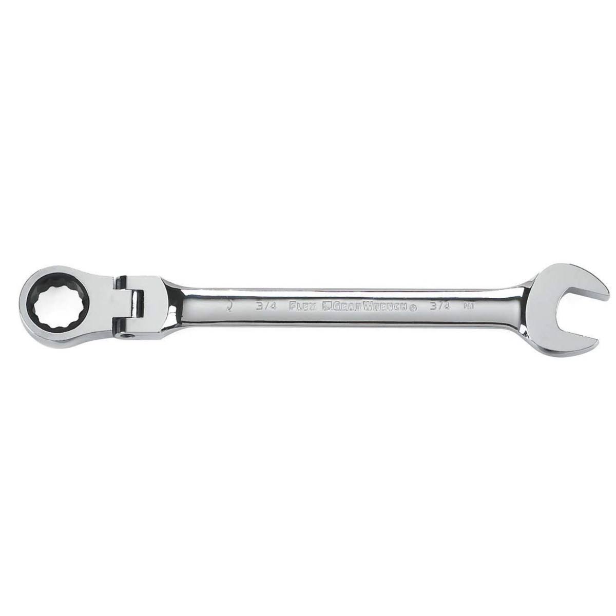 GearWrench 85141 14 pc. 12 Point Flex Head Ratcheting Combination SAE/Metric Wrench Set