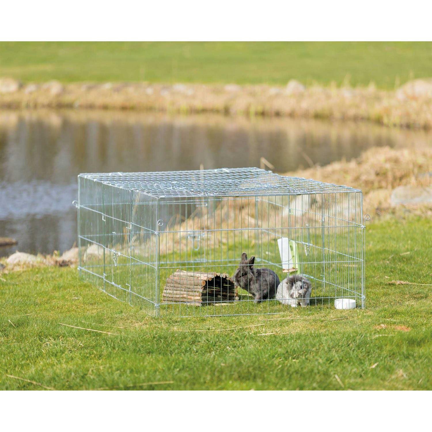 TRIXIE Enclosed Outdoor Small Animal Run - Pet Supplies online store