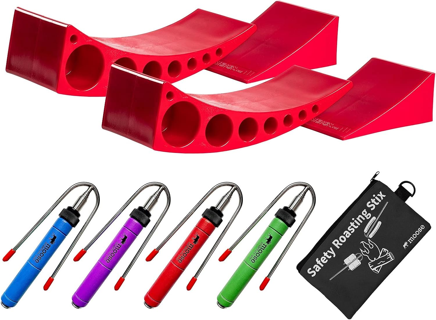 ANDERSEN HITCHES | RV Accessories | 2-Pack Camper Leveler System Must Have RV |LIFETIMEWARRANTY Camping Travel Easy Storage Jack stabilizer Block |