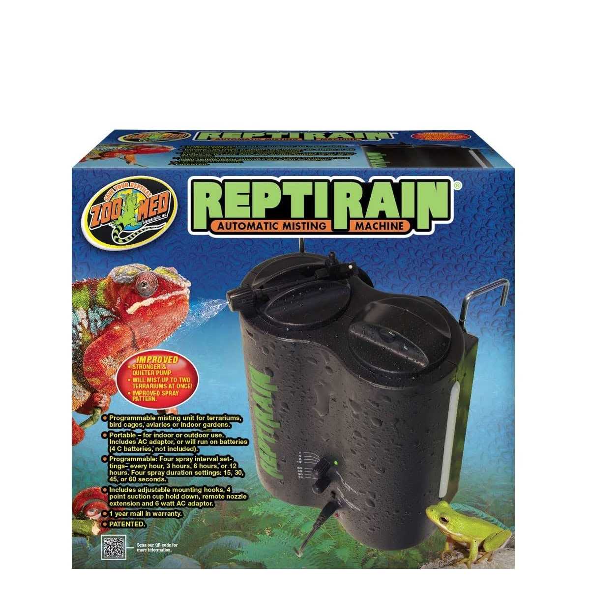 Zoo Med ReptiRain Automatic Misting Machine - Pet Supplies online store