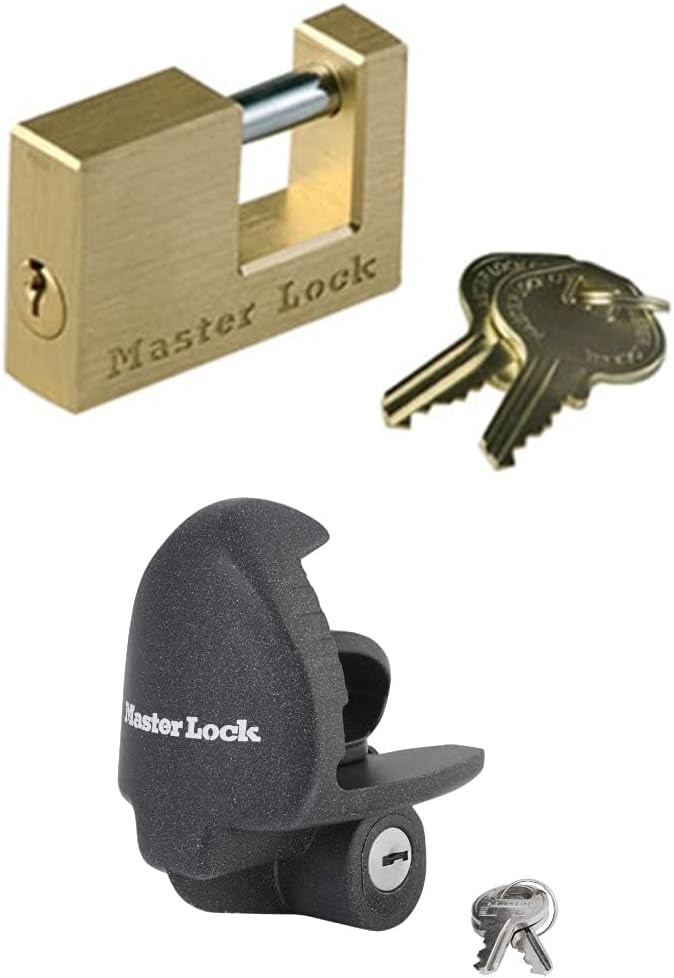 Master Lock 605DAT Shackle 15/16" Length x 7/16" Inner Width, 2" Body Width