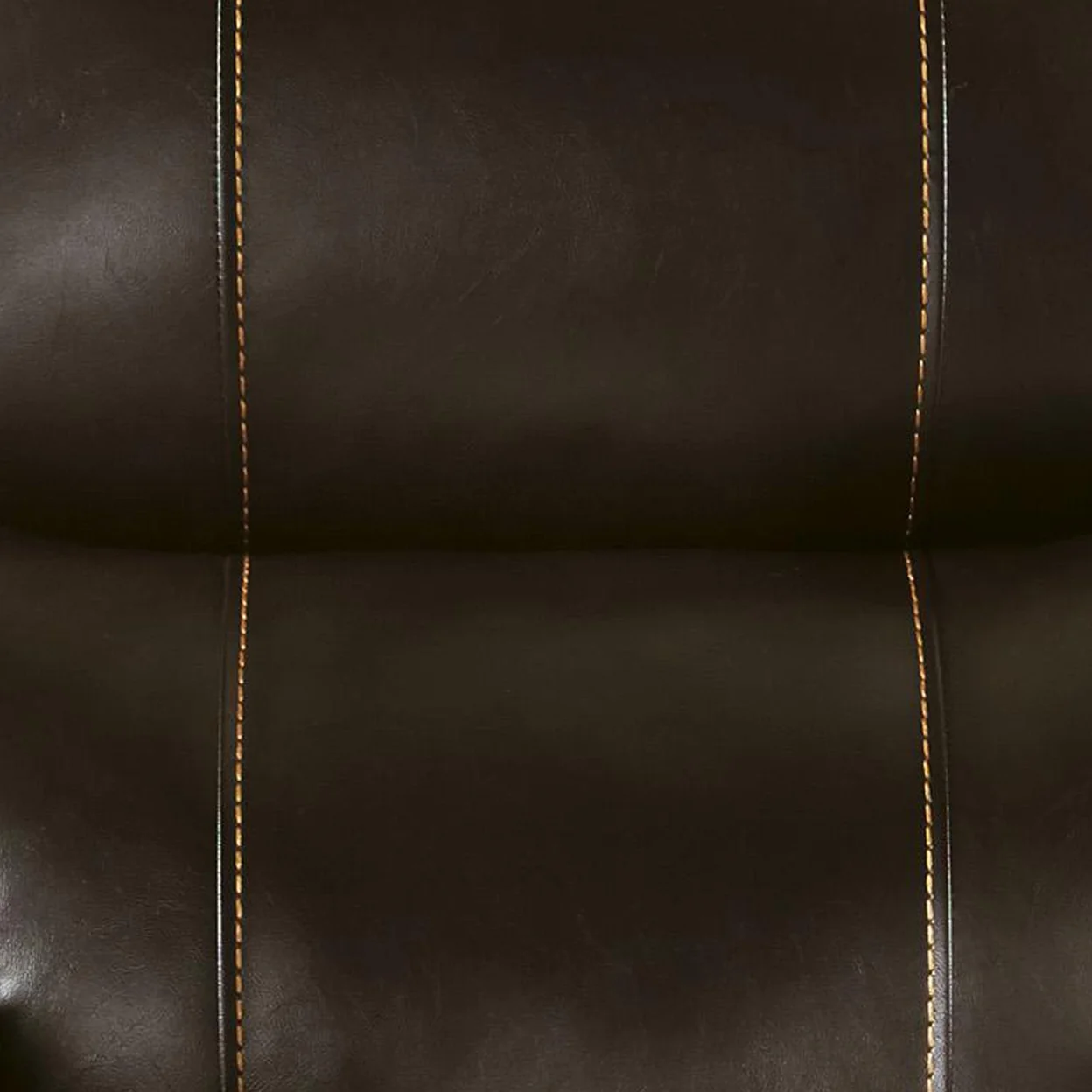 Leatherette Metal Frame Power Lift Recliner with Tufted Back Brown - Saltoro Sherpi - Curated Treasures Market