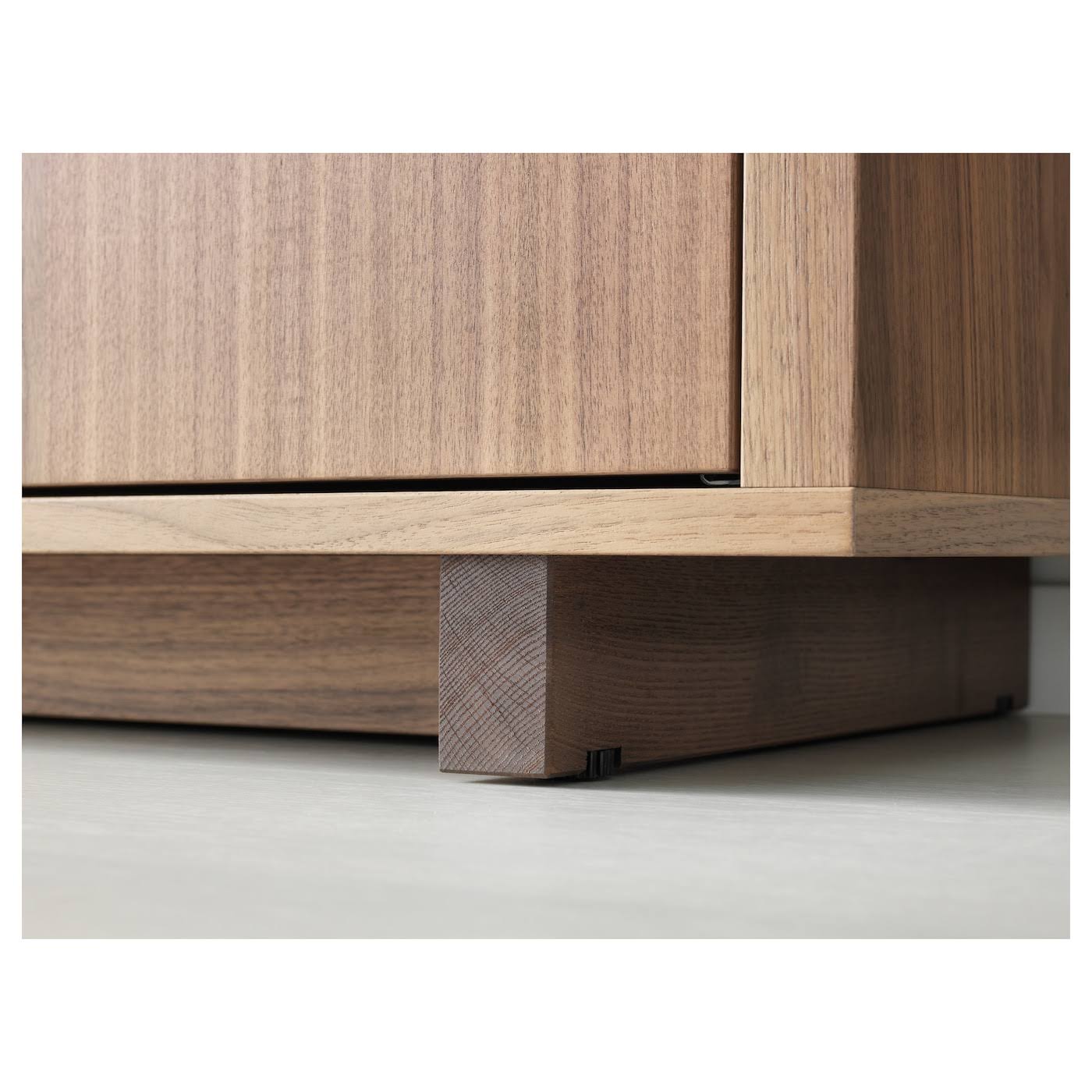 IKEA - Stockholm Cabinet with 2 Drawers, Walnut Veneer, 35 3/8x42 1/8