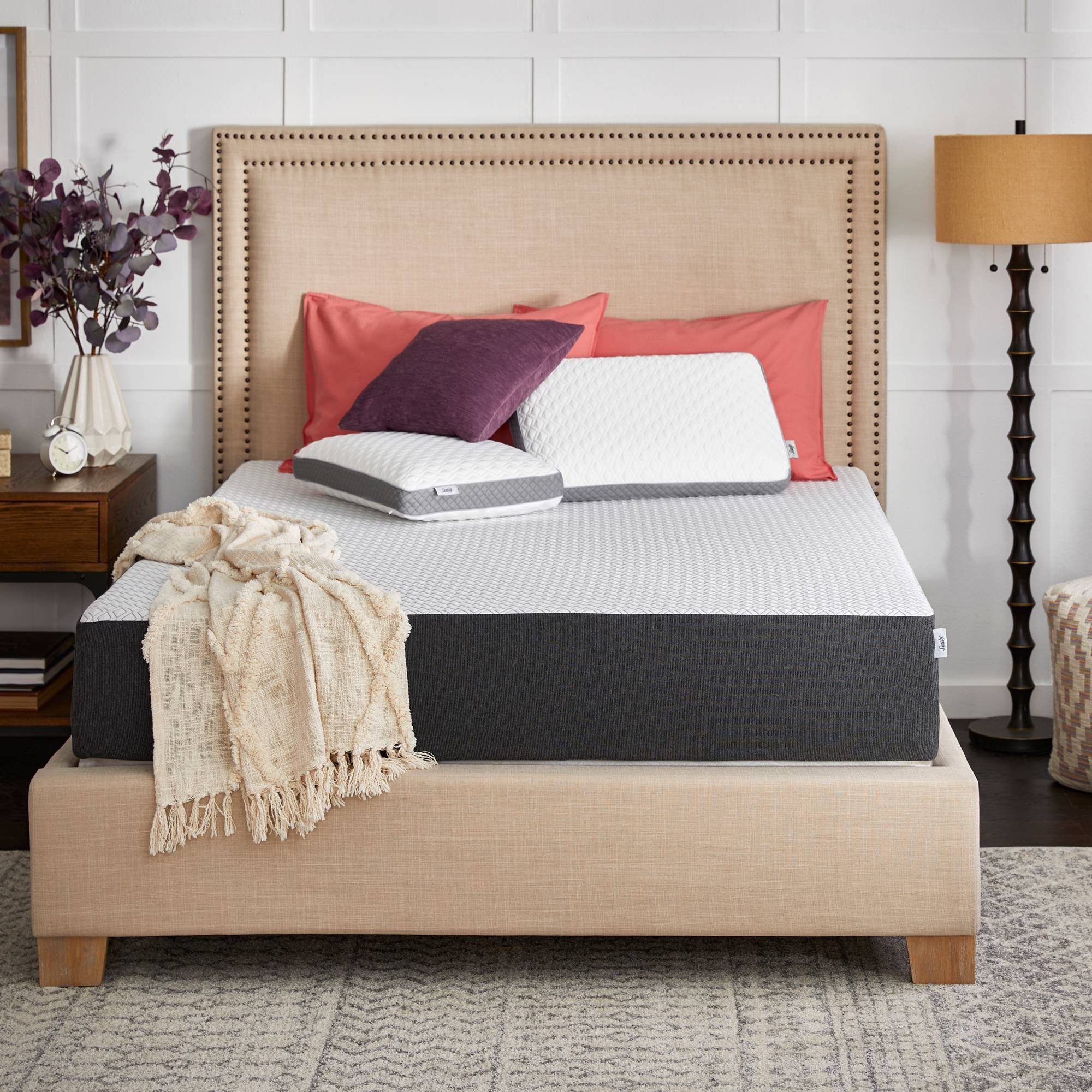 Sealy 10x22 Memory Foam Mattress-in-a-Box with Cool u0026 Clean Cover - Twin