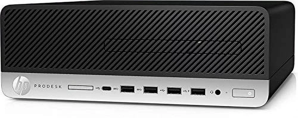 HP ProDesk 600 G4 SFF Home and Business Desktop Black (Intel i5-8500 6-Core, 16GB RAM, 512GB PCIe SSD, Intel UHD 630, 2xUSB 3.1, 2 Display Port (DP)