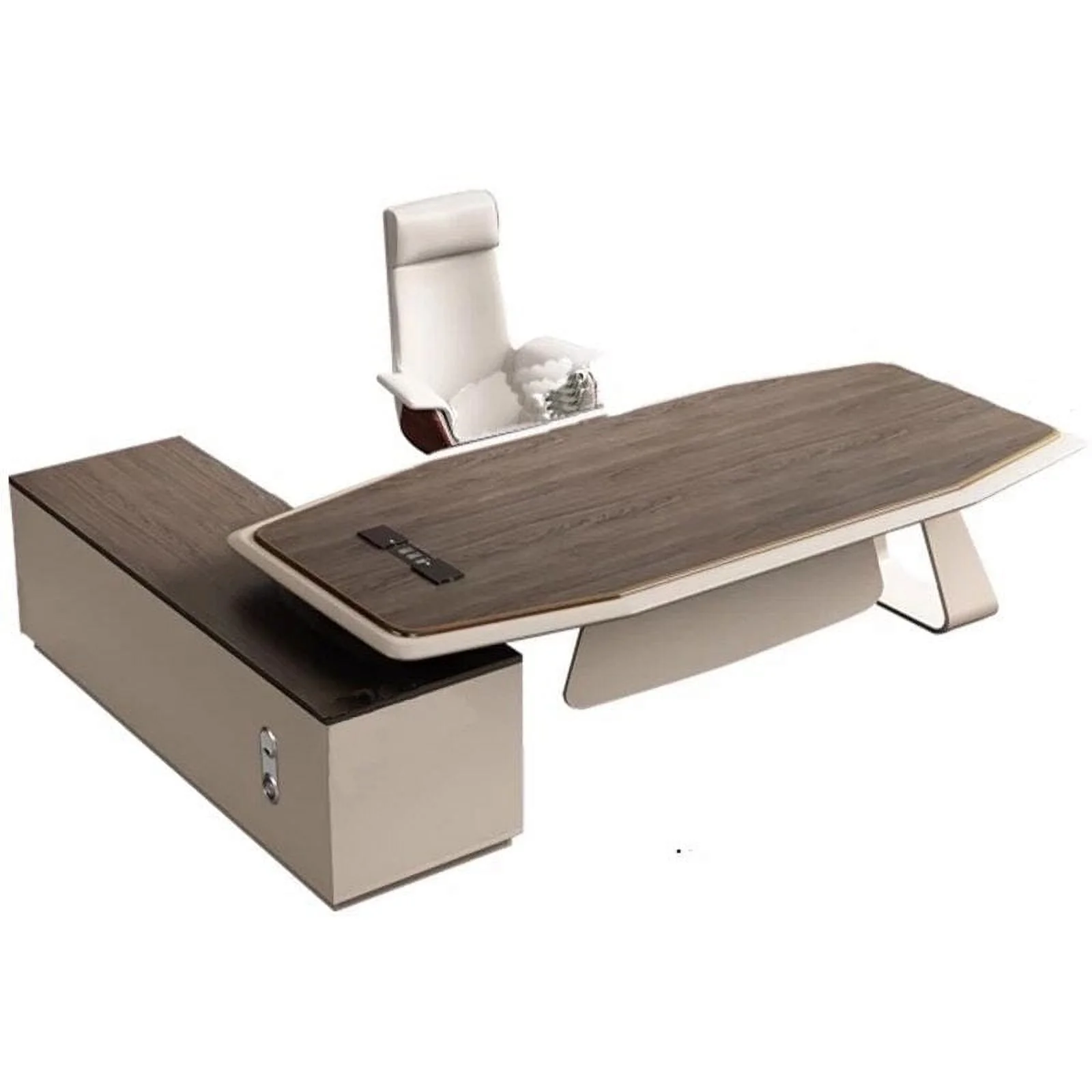 Standing L Shaped Office Desk Conference Writing Executive Floor Computer Desks Modern Long Mesa Escritorio Modern Furniture
