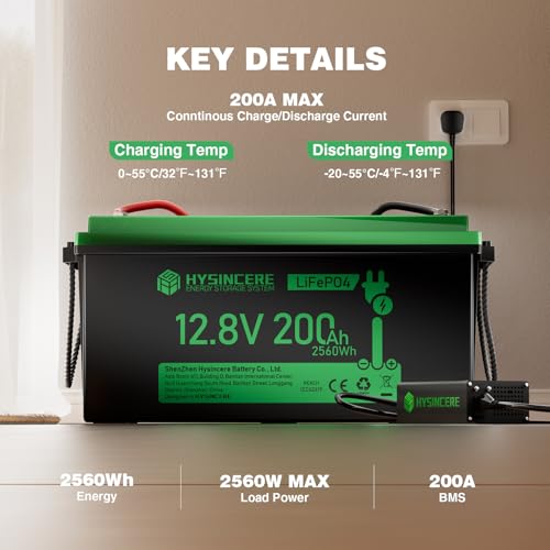 12V 100Ah LiFePO4 Lithium Battery, Mini Deep Cycle Rechargeable LiFePO4 Battery, Max.15000 Cycles Built in 100A BMS for RV, Trolling Motor, Camping