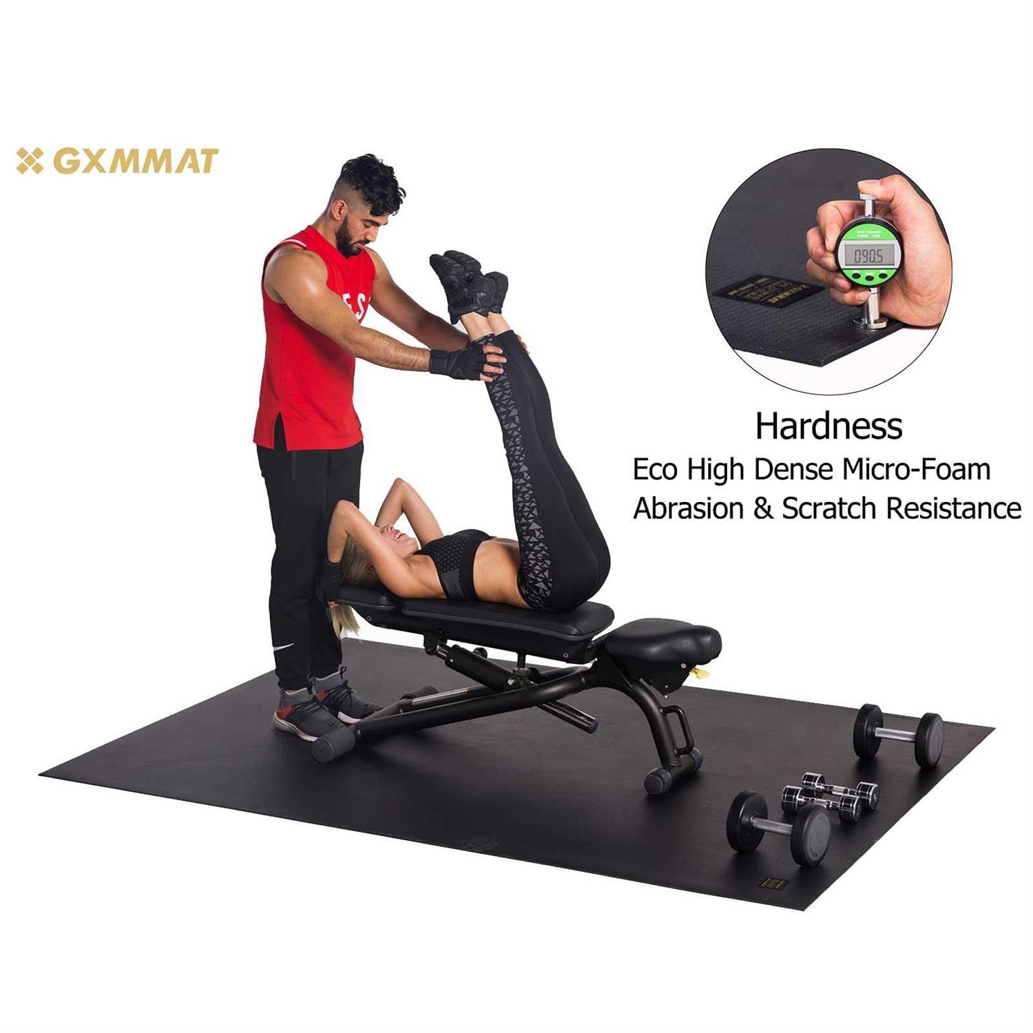 Gxmmat Extra Large Exercise Mat Thick Workout Mats for Home Gym Flooring - Sports Supplies Online Store
