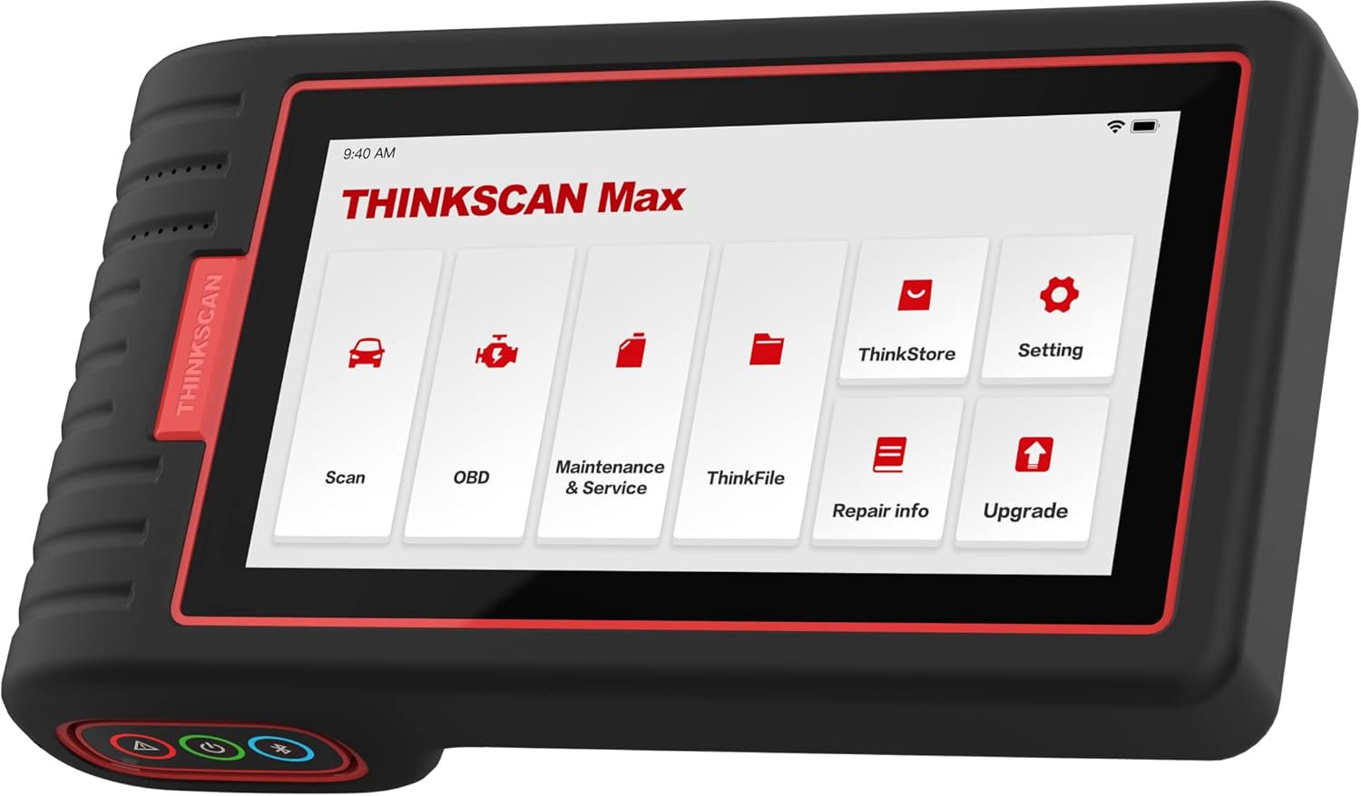 ThinkScan Max OBD2 Scanner, OE-Level Full System Diagnostic Auto Scan Tool with 28 Resets Lifetime Free Update, Oil/TPMS/SRS/ABS/SAS/EPB/Throttle