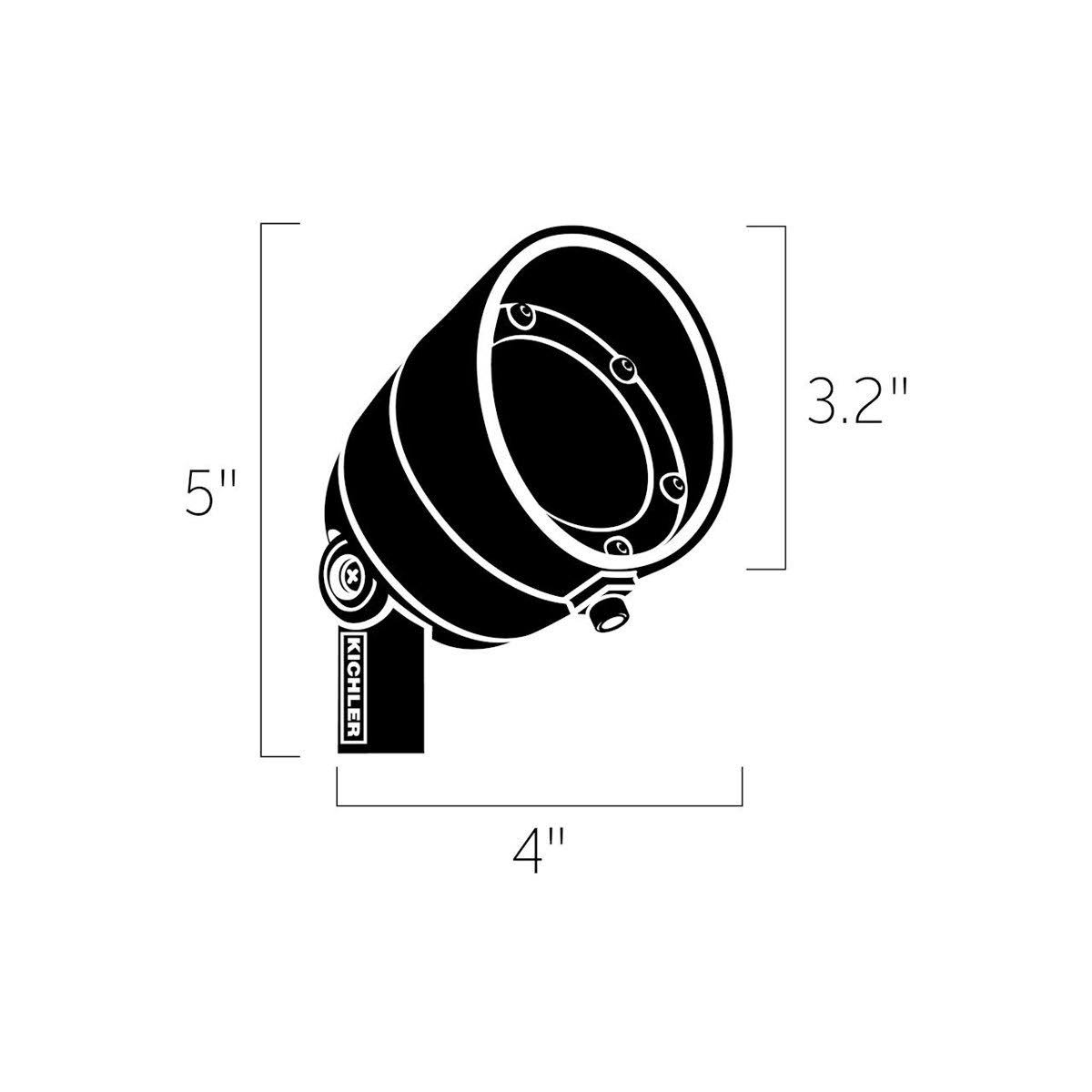 Kichler LED Landscape Accent - 16155AZT30