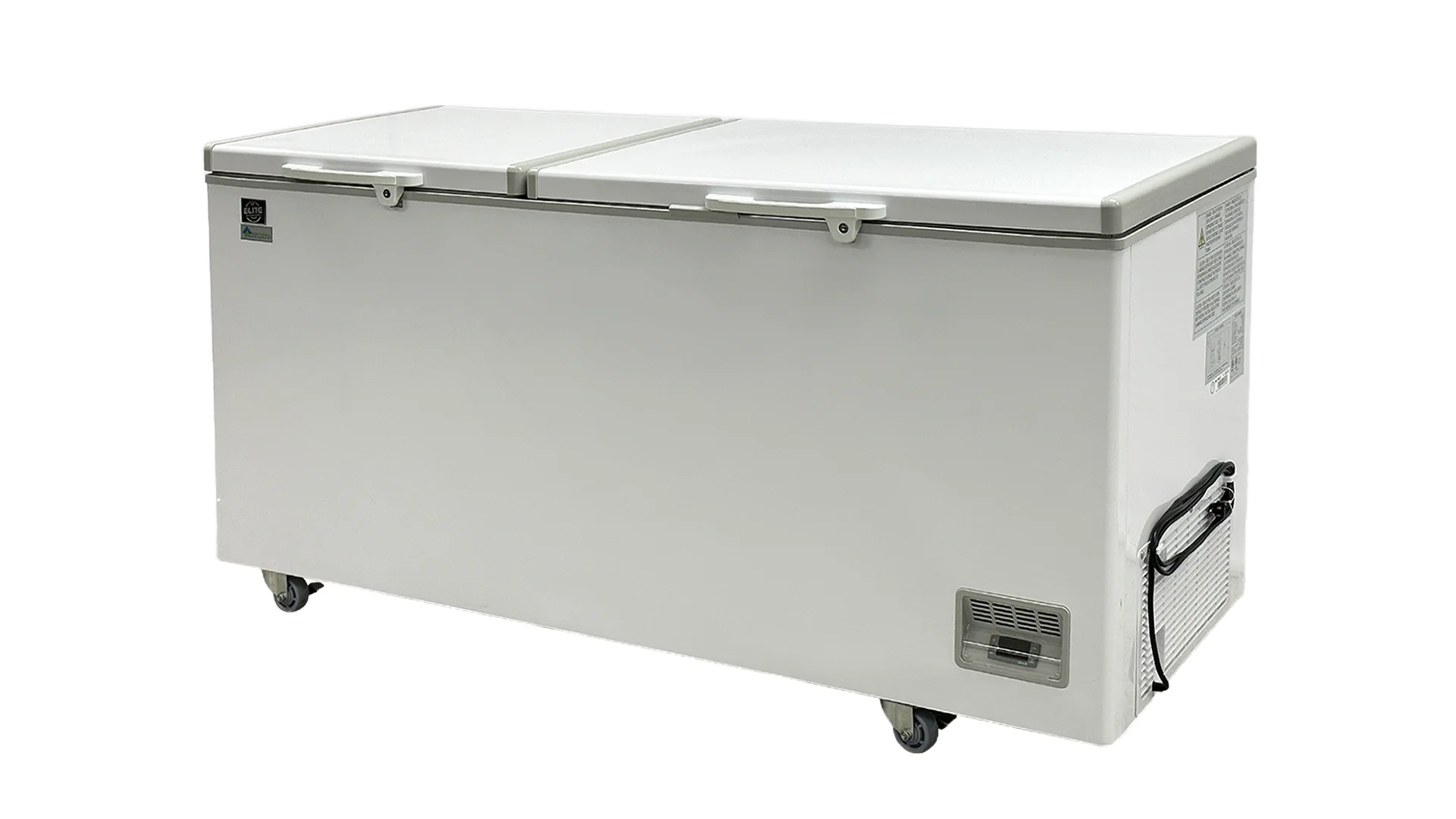 72 in. Commercial Chest Freezer 18 Cu.ft. Deep Freezer with Top Open Door, White 71.5*29.5*36.5