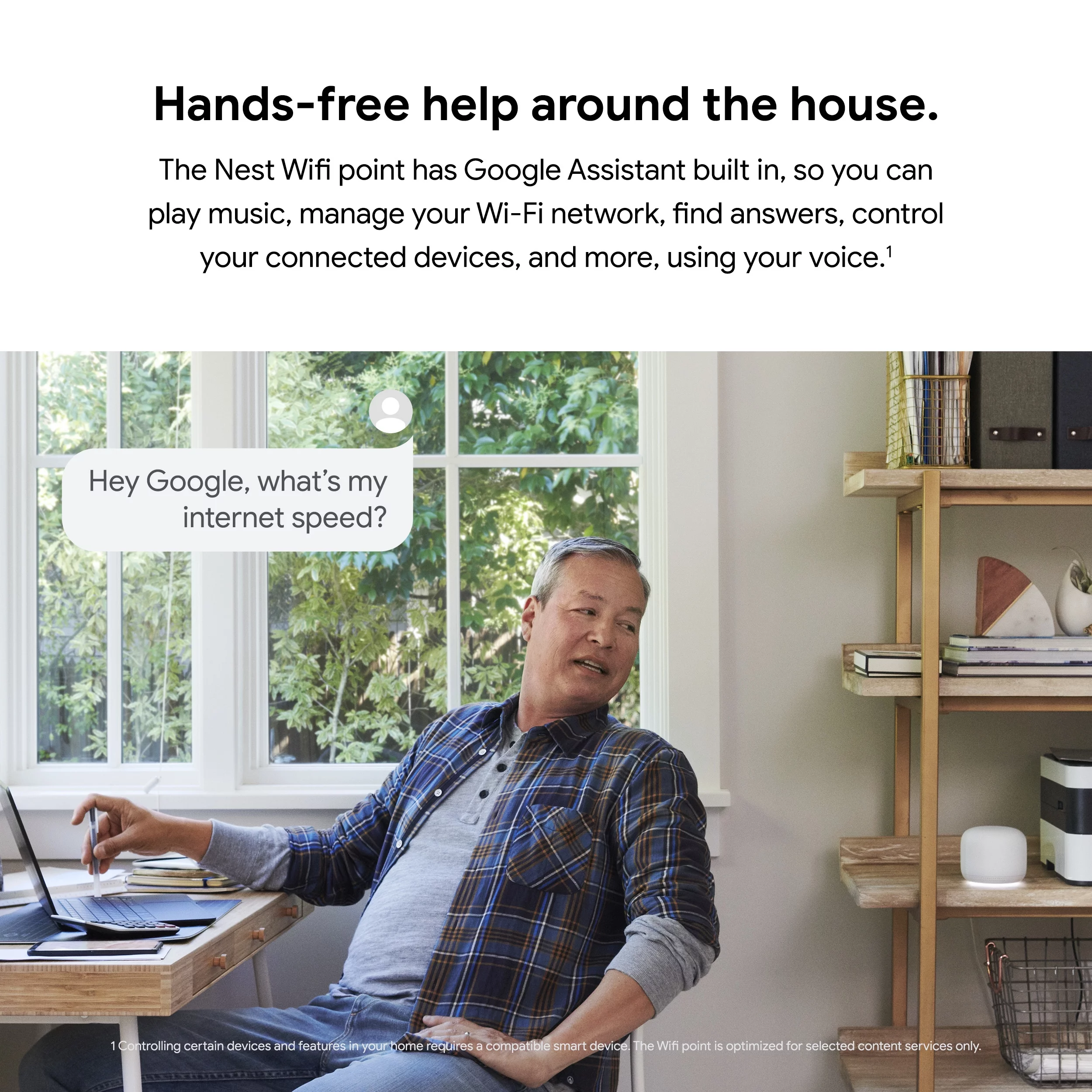 Google Nest Wifi Point (Sand)