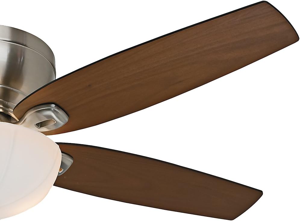 Casablanca Durant Indoor Low Profile Ceiling Fan with Light and Pull Chain Control