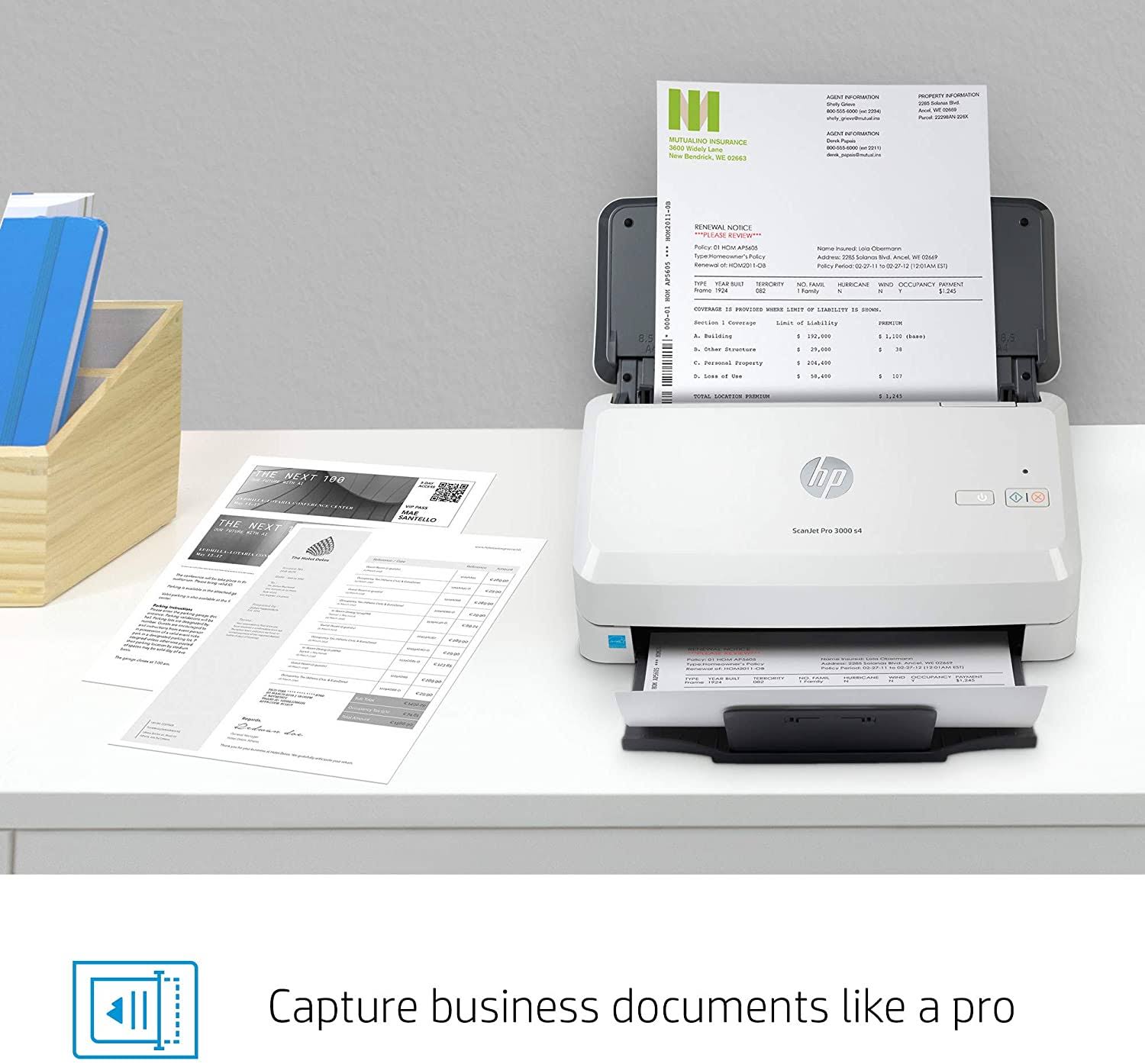 HP Scanjet Pro 3000 S4 Sheet-feed Scanner