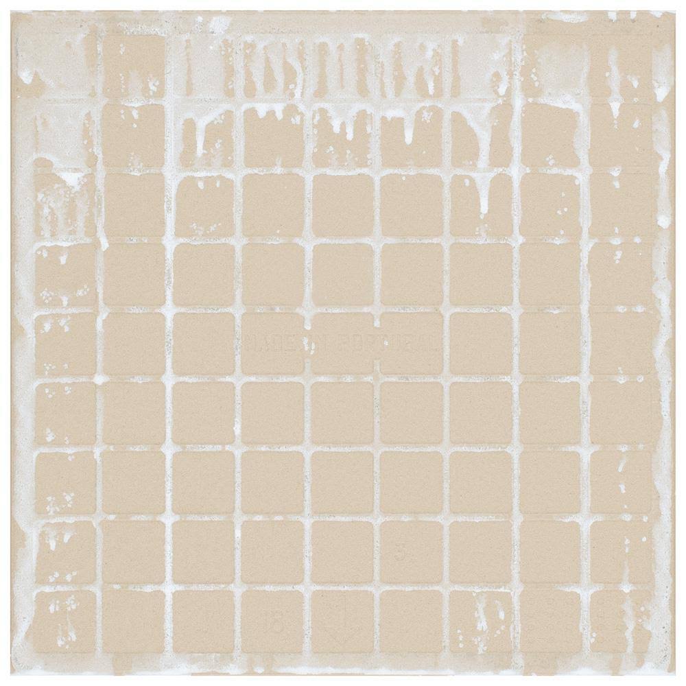 SomerTile 7.75x7.75-inch Thirties Crest Ceramic Floor and Wall Tile (25 tiles/11 sqft.) Case