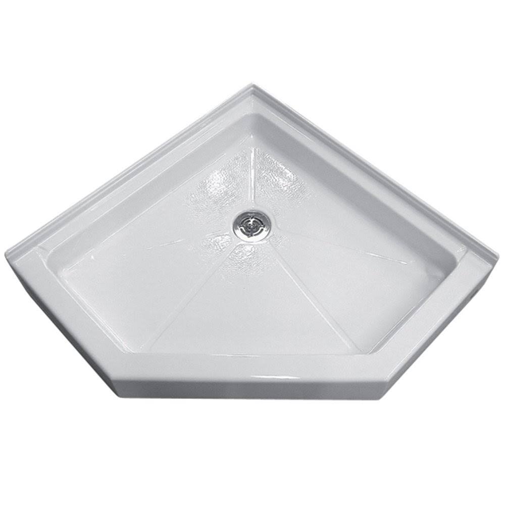 American Standard 3636.NEO.020 Neo-Angle Shower Base, White