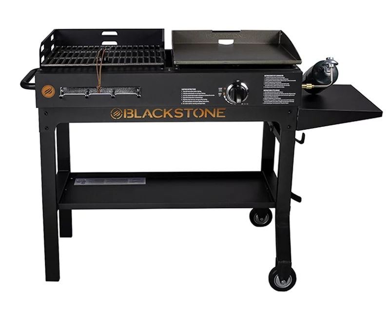 Blackstone Duo 17 Griddle and Charcoal Grill Combo