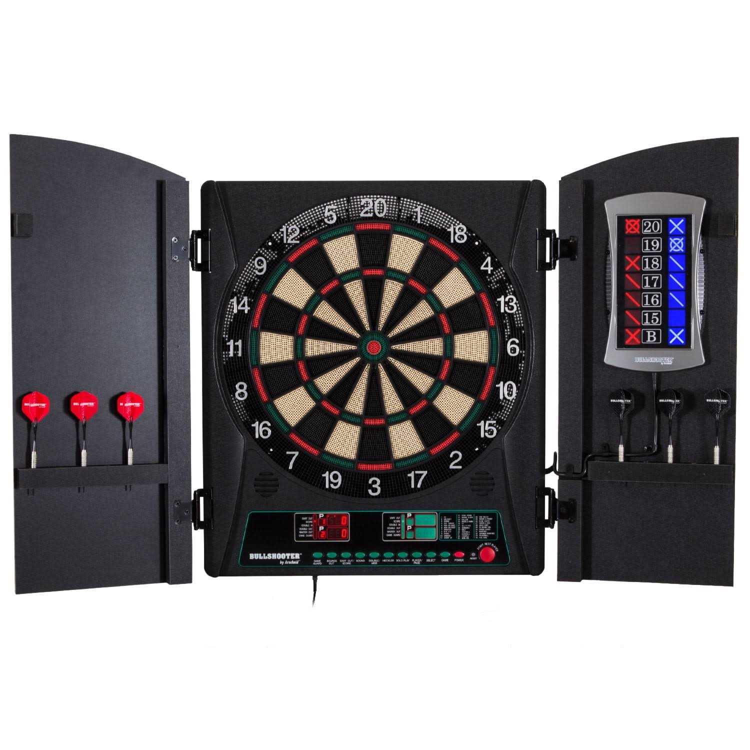 Arachnid Cricket Maxx 1.0 Electronic Dartboard Cabinet Set - Sports Supplies Online Store